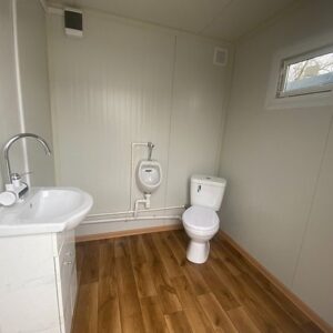 Conteneur Sanitaire WC Box avec Cabine Double – Image 6