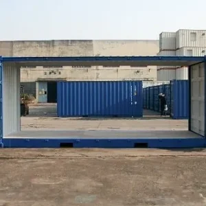 Conteneur maritime de 20 pieds avec double porte latérale – Image 4