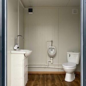 Conteneur Sanitaire WC Box avec Cabine Double – Image 3