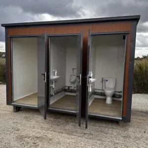Container Sanitaire Pavillon WC avec Triple Cabine – Image 8