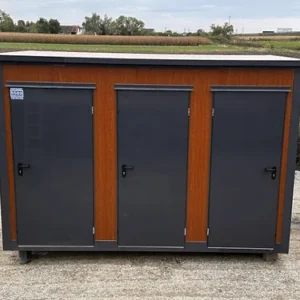 Container Sanitaire Pavillon WC avec Triple Cabine – Image 9