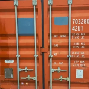 Conteneur maritime de 40 pieds Open Top "Cargo Worthy" (CW) d'occasion – Image 4