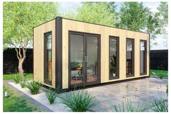 Bureau de jardin préfabriqué container Garden Office V1 7