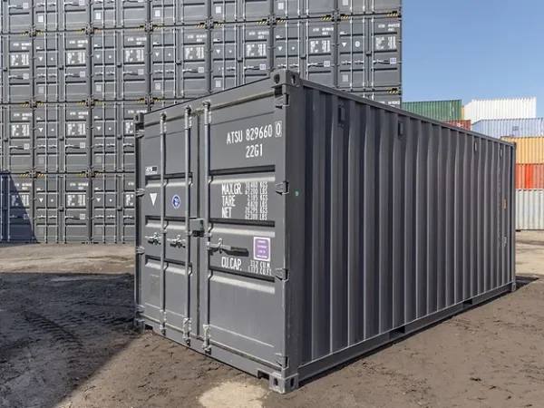 Container 20 Pieds Gris 1er voyage (Neuf)1