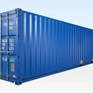 Container Maritime 40 Pieds 1er voyage Bleu (RAL 5013)