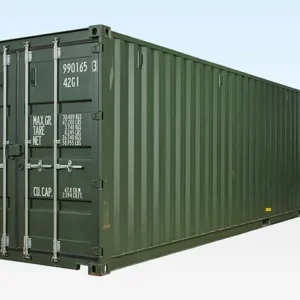 Container Maritime 40 Pieds 1er voyage Vert (RAL 6007)