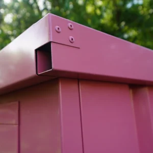 Container bar pliable 4 × 2 mètres Rose RAL 3014 – Image 9