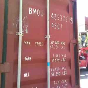 Container maritime 40′ HC classe B – Image 3