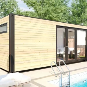 Conteneur d’expédition Sauna Cabine V6 – Image 2