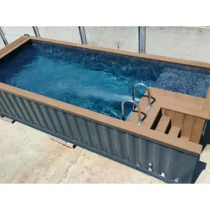 Piscine en conteneur de 6m x 2.4m avec éclairage LED – Image 5
