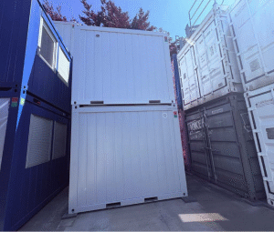 CONTENEUR SANITAIRE DE 10 PIEDS EN NEUF GRIS H/F – Image 5